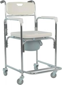 MEDICAL STORE Silla de Lujo con Ruedas y Frenos