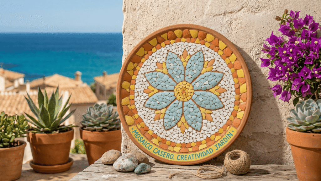 Mosaicos con cáscaras de huevo