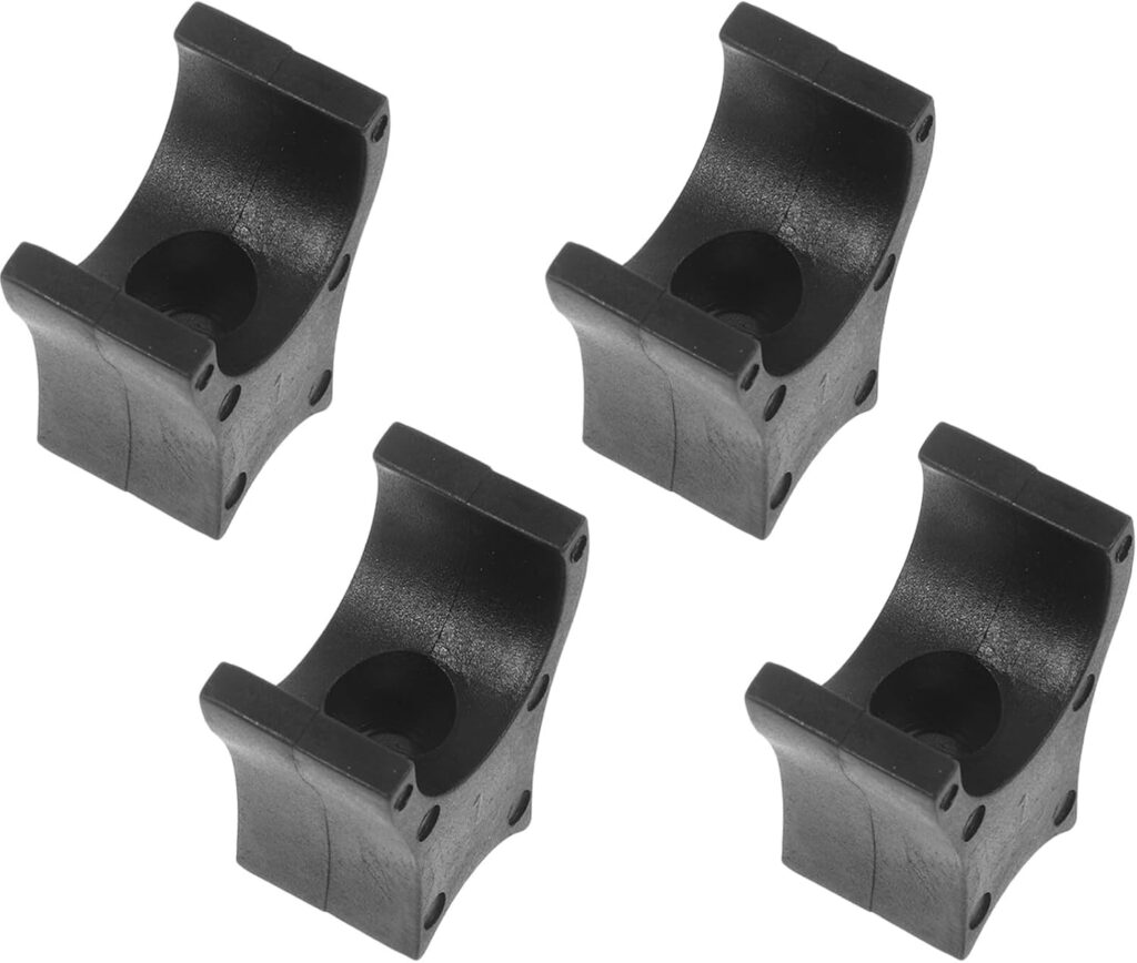 Repuesto De 4 Jugadores De Futbolín Con Varilla – Plástico, Diámetro 3.6 Cm, Adaptable A Mesas De 1.2 M