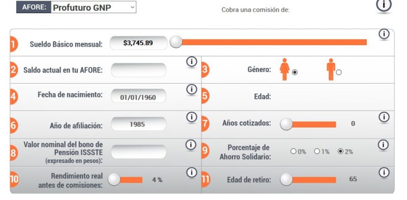 calculo pension issste cuenta individual