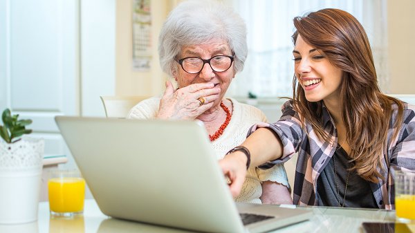 Adultos mayores y la tecnología