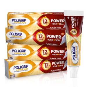 Super Poli-Grip - Power Max Crema Adhesiva para Dentaduras