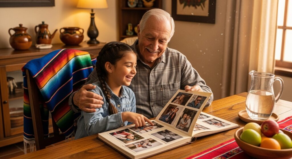 album de fotos para abuelos