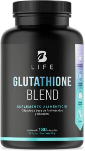 Glutatión 180 Cápsulas 500 mg