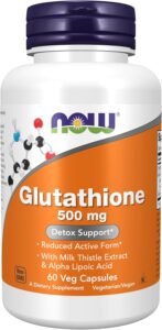 NOW Foods Glutathione 500mg