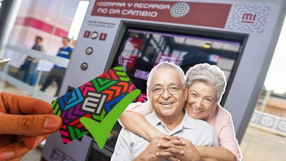 imagen de Transporte público gratis para adultos mayores en la CDMX