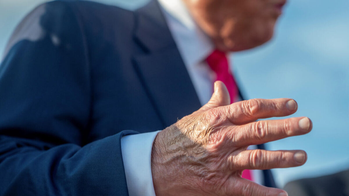 Trump revela diagnóstico común en adultos mayores