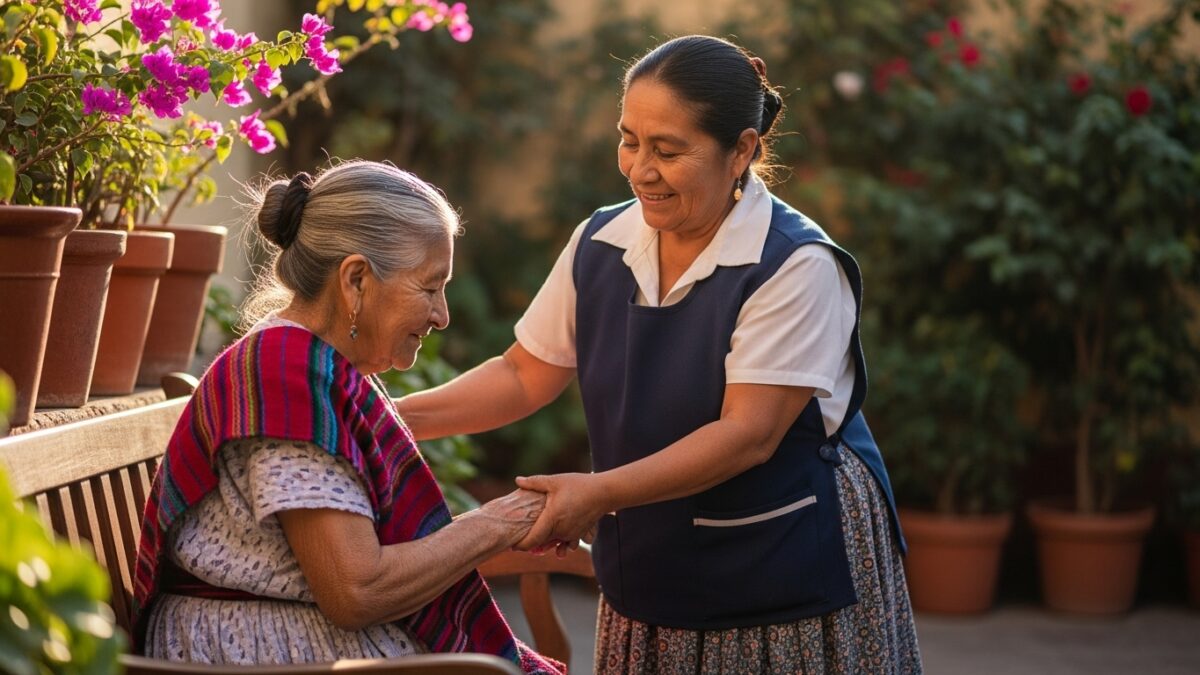 67% del cuidado de adultos mayores recae en mujeres: así afecta su pensión
