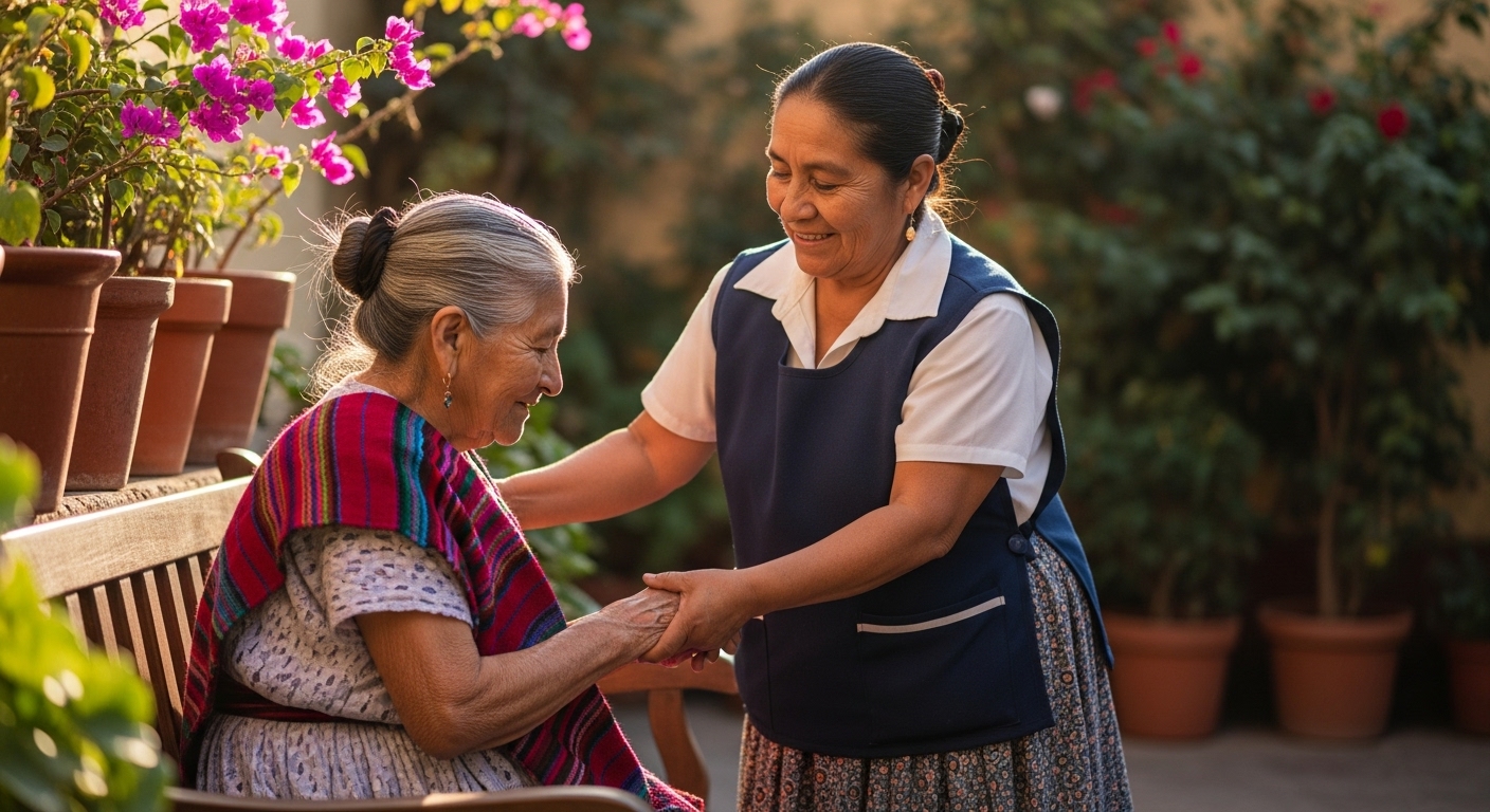 imagen de 67% del cuidado de adultos mayores recae en mujeres: así afecta su pensión