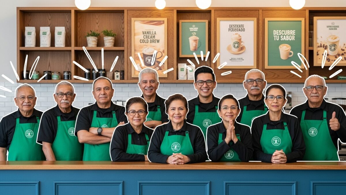 Starbucks abre camino a la inclusión laboral de adultos mayores en México