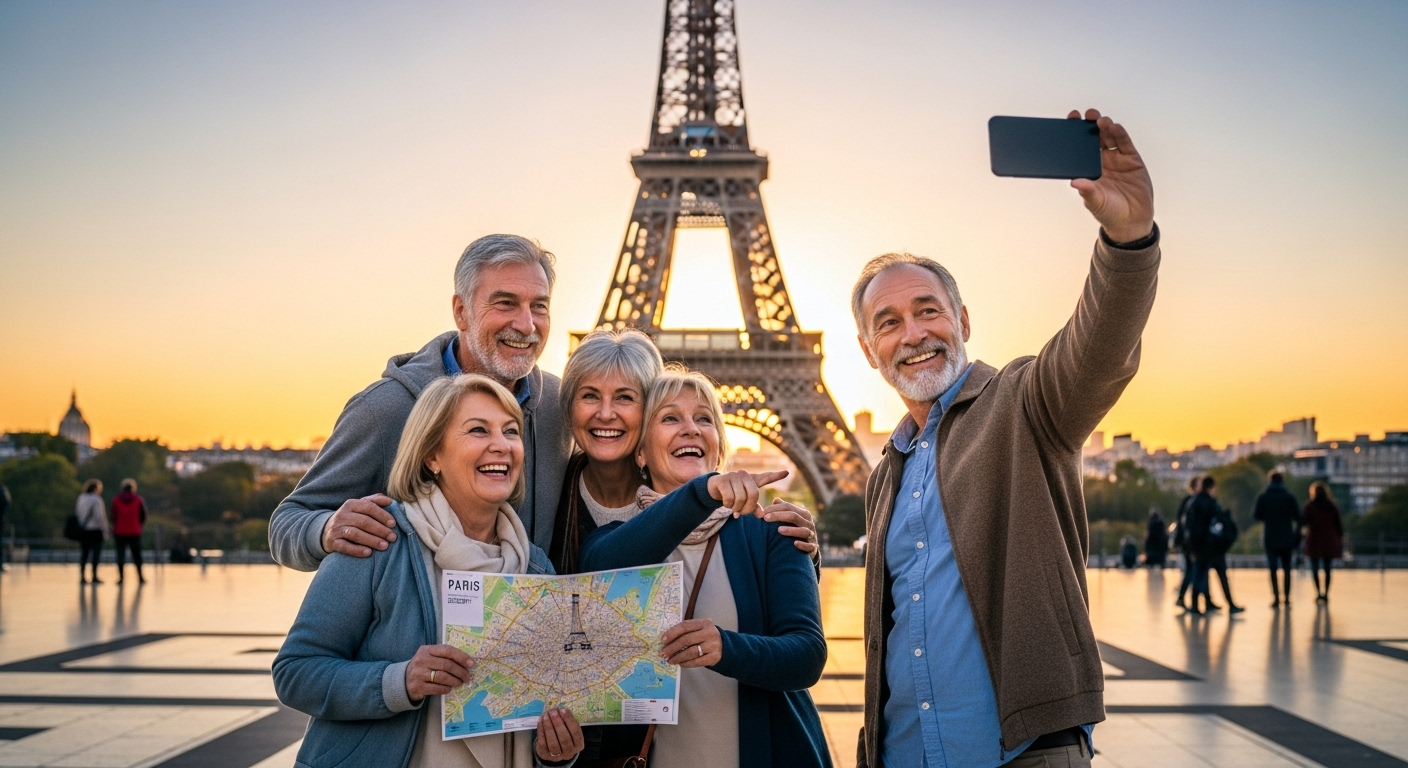 imagen de Tendencias de viaje senior 2025: los adultos mayores se reinventan con tecnología y comunidad