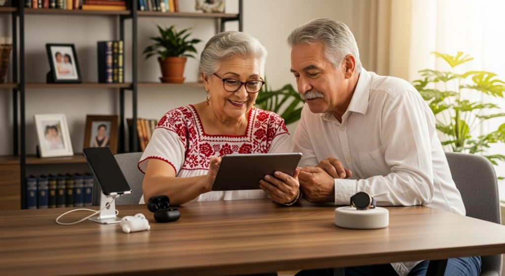 adultos mayores y la tecnologia