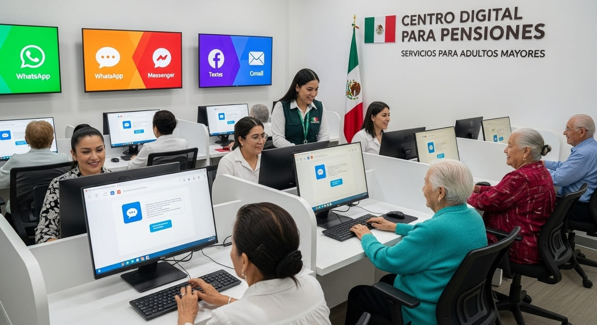 imagen de Nuevo Centro Digital para la Pensión de Adultos Mayores en México