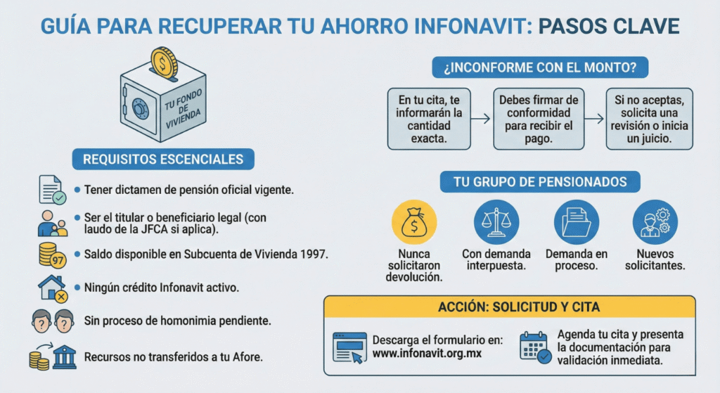 como recuperar mi ahorro infonavit