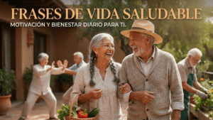 Frases de Vida Saludable para Adultos Mayores