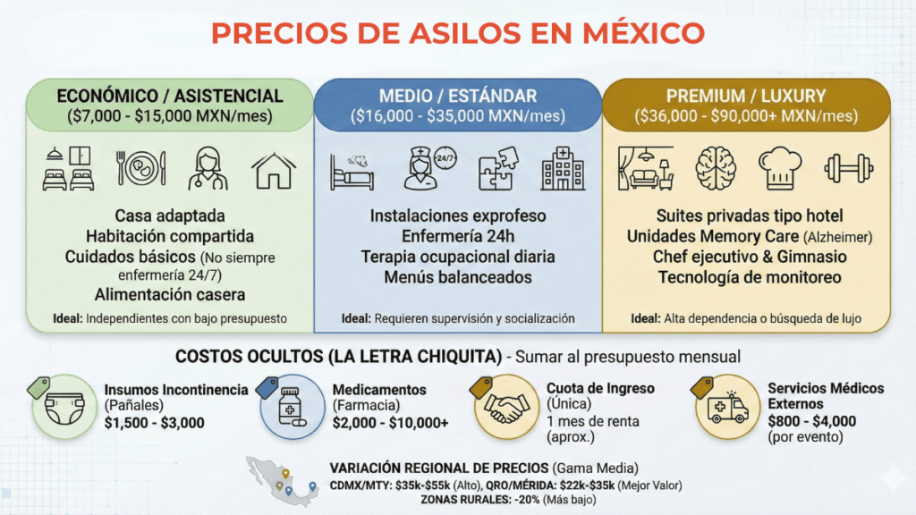 precios de asilos en mexico