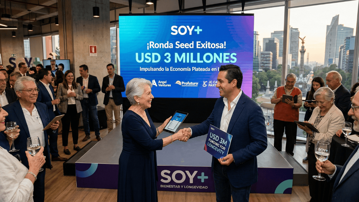 imagen de Silver Economy en auge: Soy+ cierra ronda por USD 3 millones