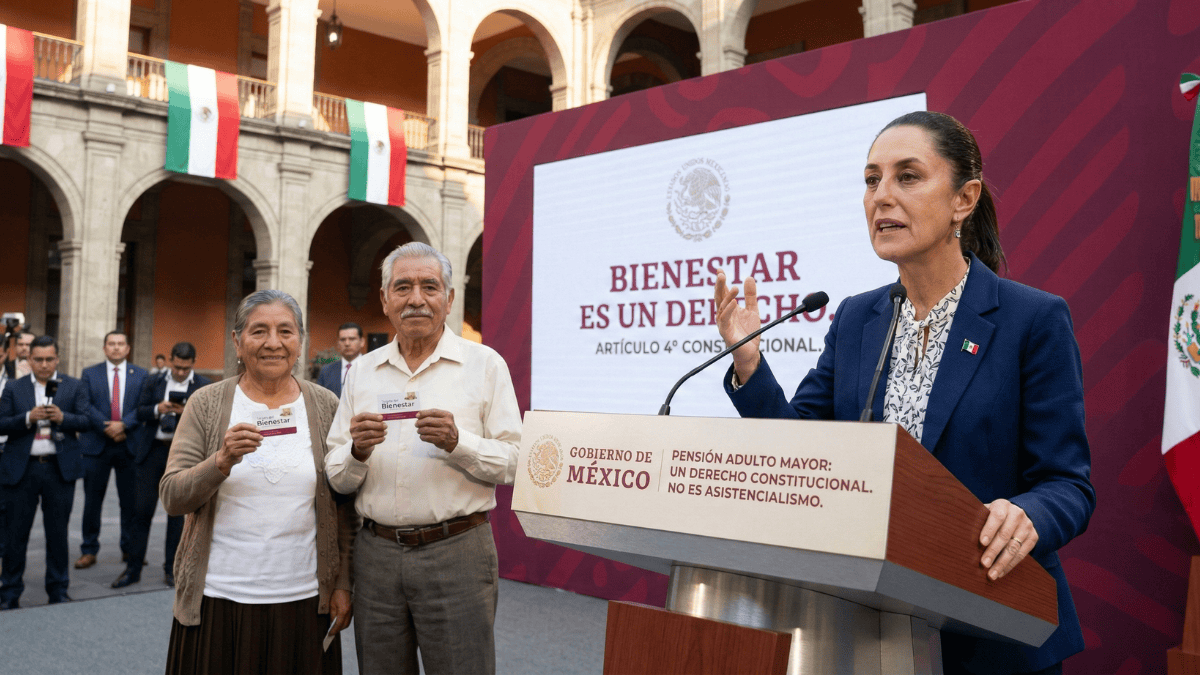 Sheinbaum: Pensión Bienestar Ya Es Derecho Constitucional