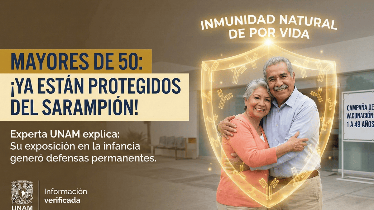 Sarampión: ¿Por qué el Gobierno NO vacuna a mayores de 50 en México?