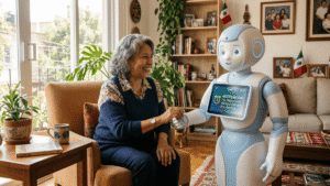 Robots para el cuidado de adultos mayores en México